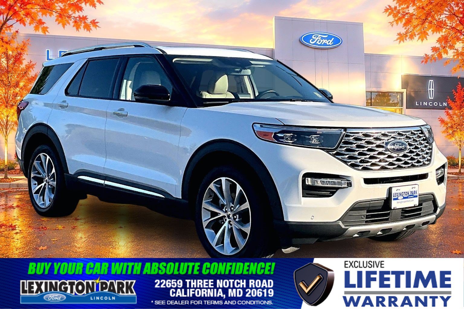 Used 2021 Ford Explorer Platinum Platinum 4WD