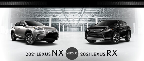 21 Lexus Nx Vs Rx Interior Performance Technology