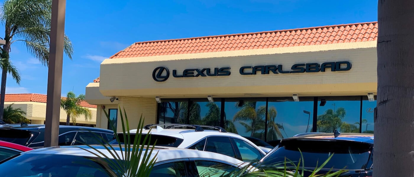 Lexus Carlsbad Store Front side shot