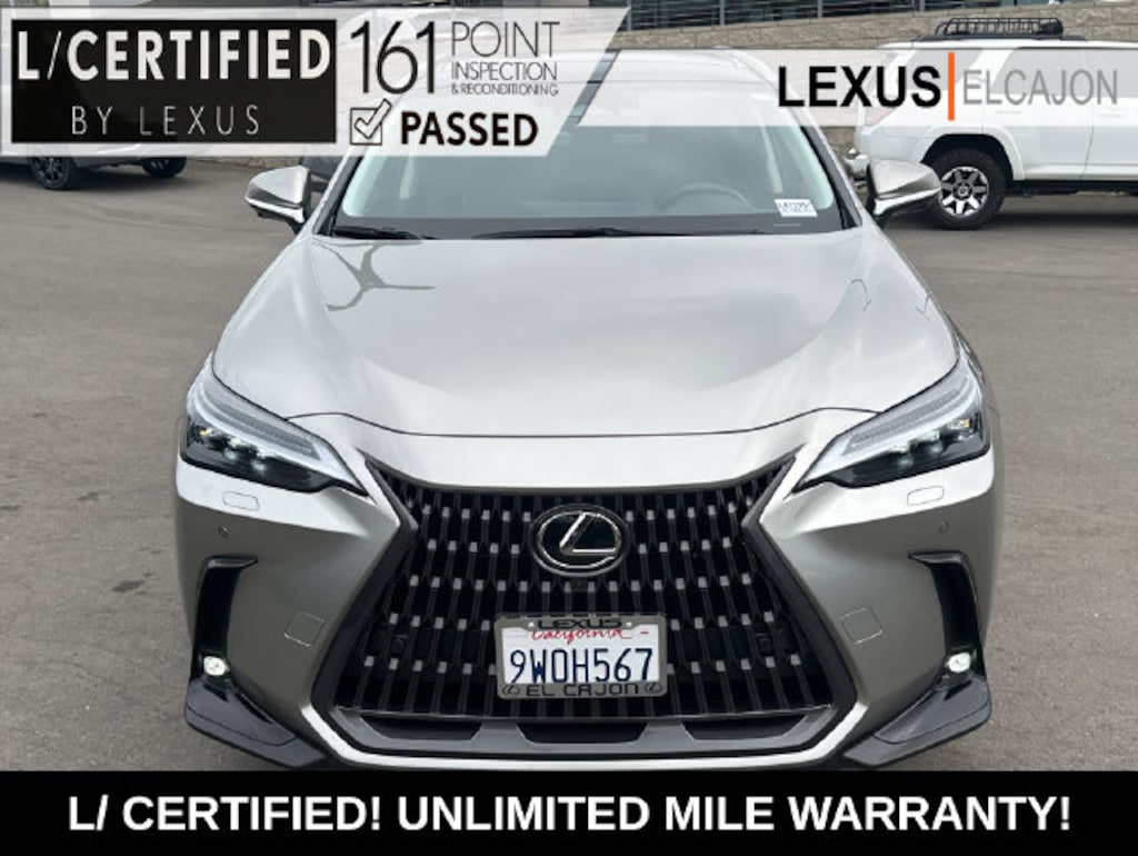 Certified 2026 Lexus NX 450h+ Luxury SUV