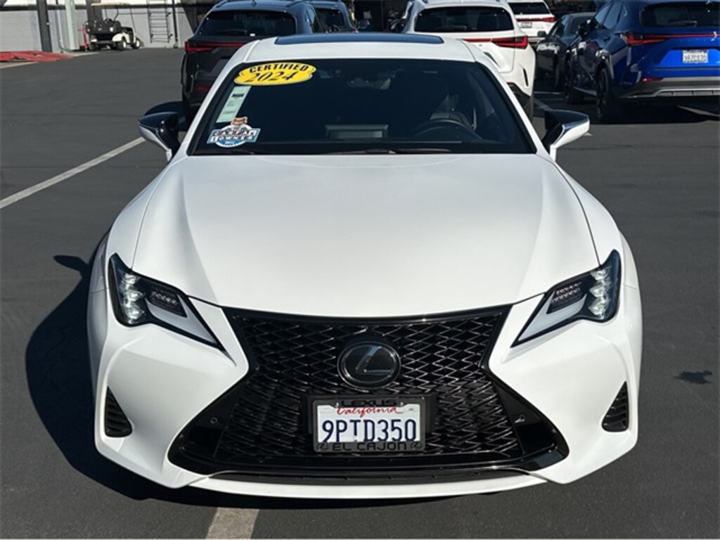 Certified 2024 Lexus RC 350 F Sport Coupe