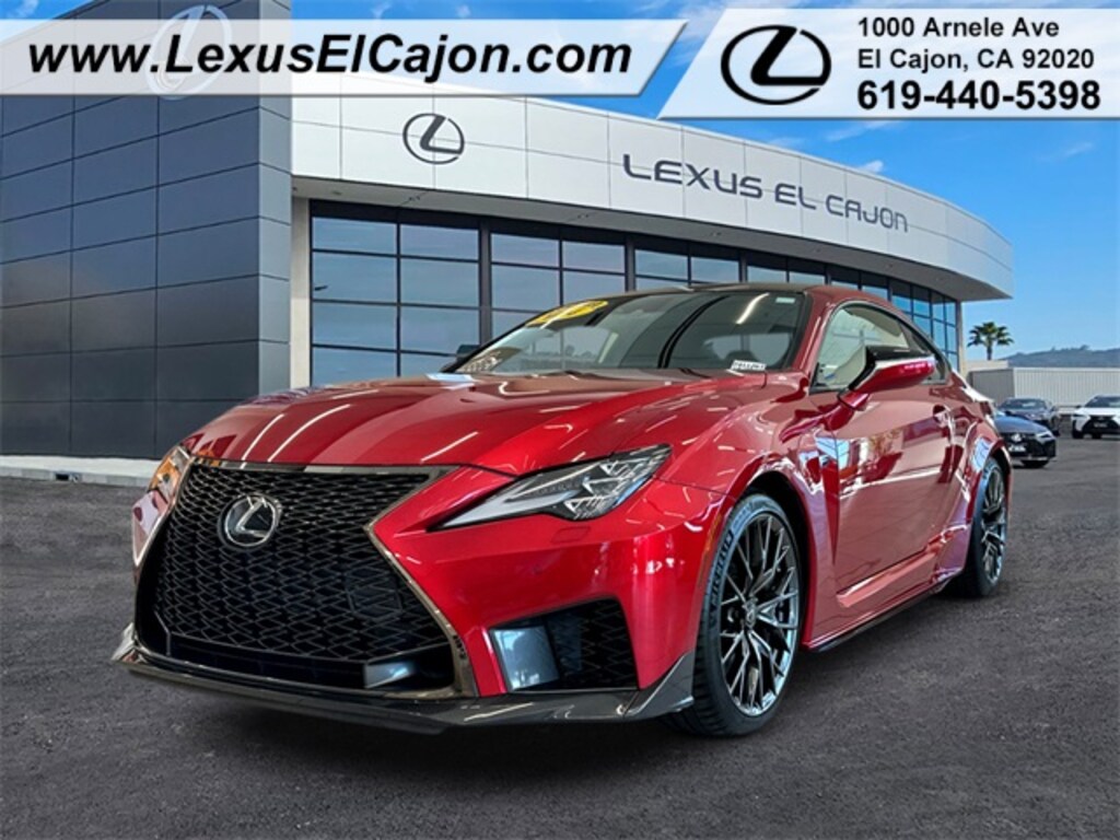 Certified 2024 Lexus RC F Coupe