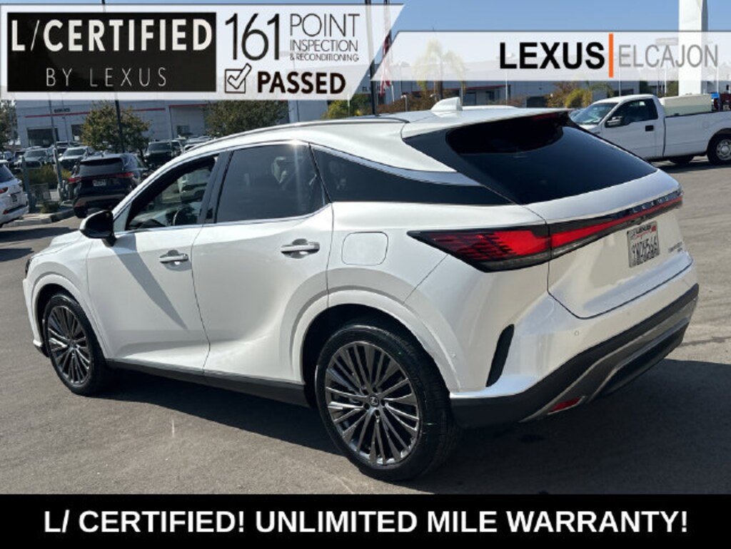 Certified 2026 Lexus RX 450h+ Luxury SUV