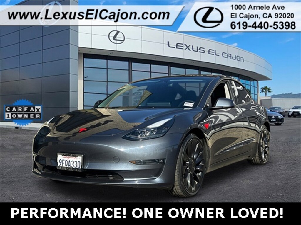 Used 2023 Tesla Model 3 Performance Sedan