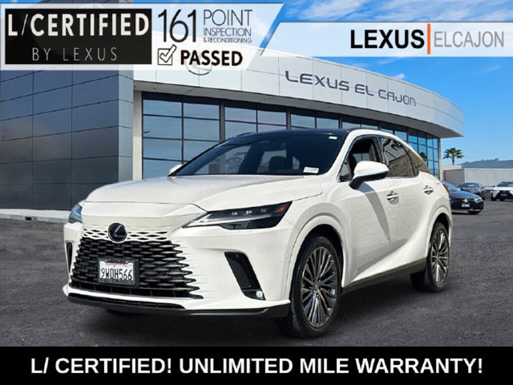 Certified 2026 Lexus RX 450h+ Luxury SUV