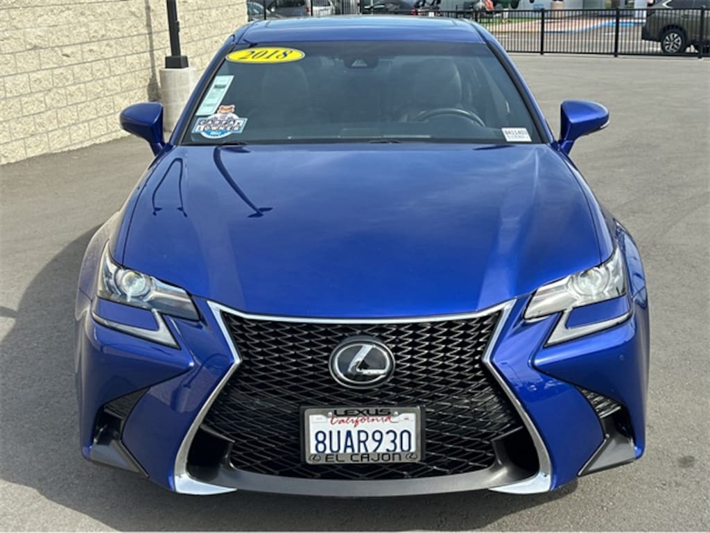 Used 2018 Lexus GS 350 F Sport Sedan