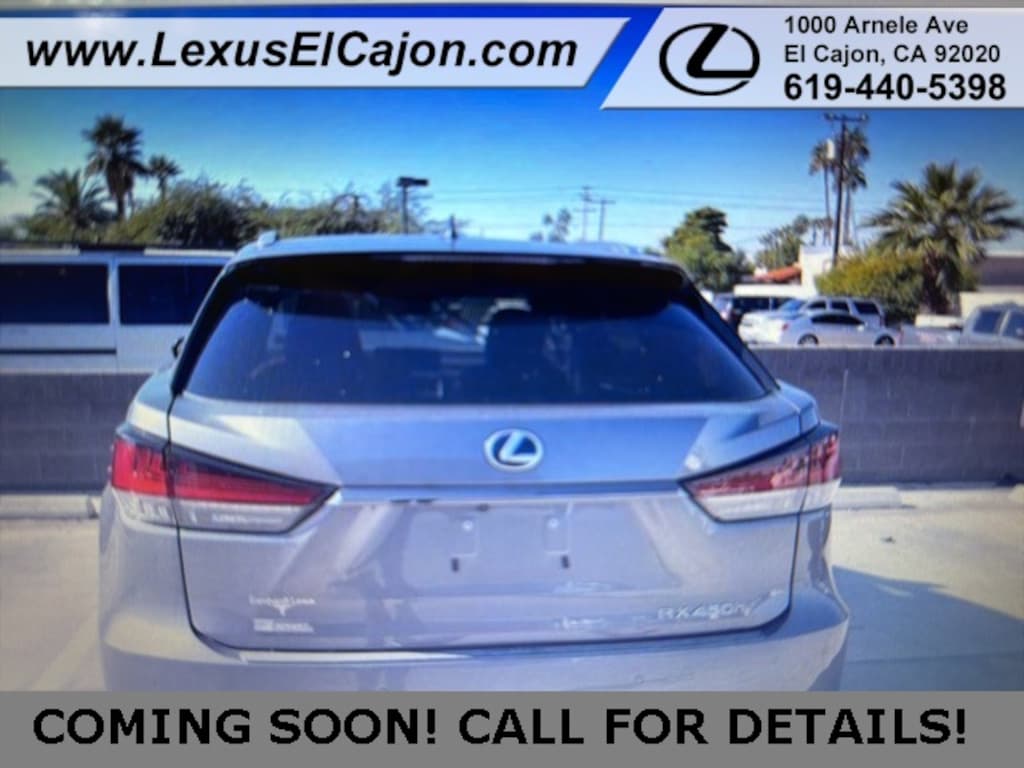 Used 2022 Lexus RX 450h F Sport SUV