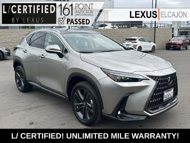 Certified 2026 Lexus NX 450h+ Luxury SUV