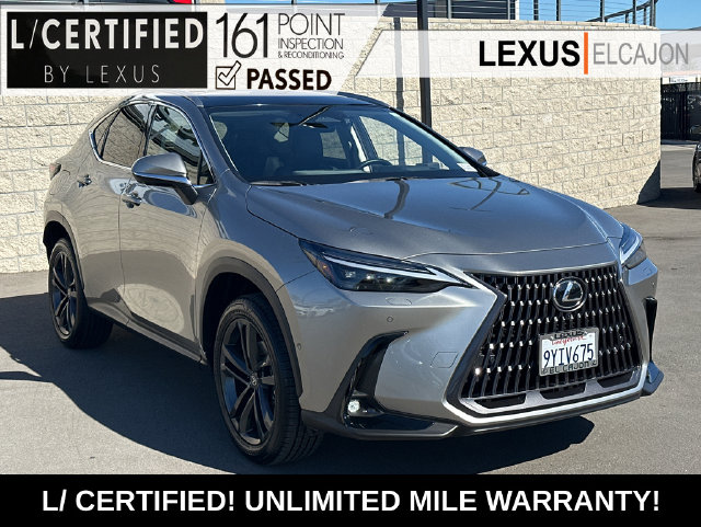 Certified 2026 Lexus NX 450h+ Luxury SUV