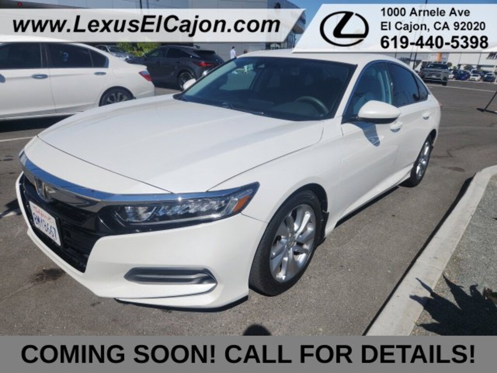 Used 2019 Honda Accord LX Sedan