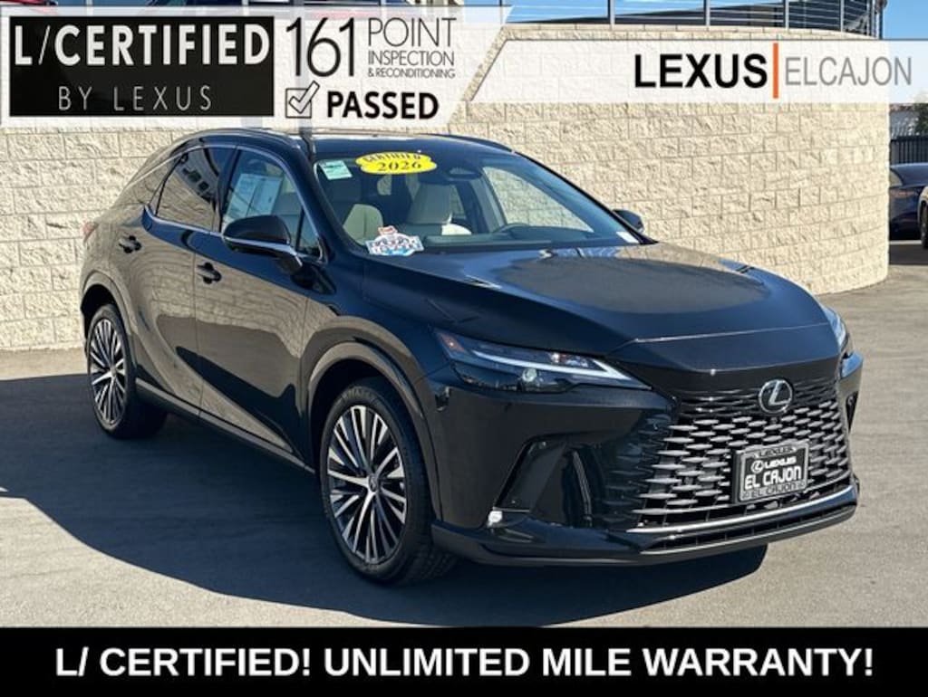 Certified 2026 Lexus RX 350 Premium+ SUV