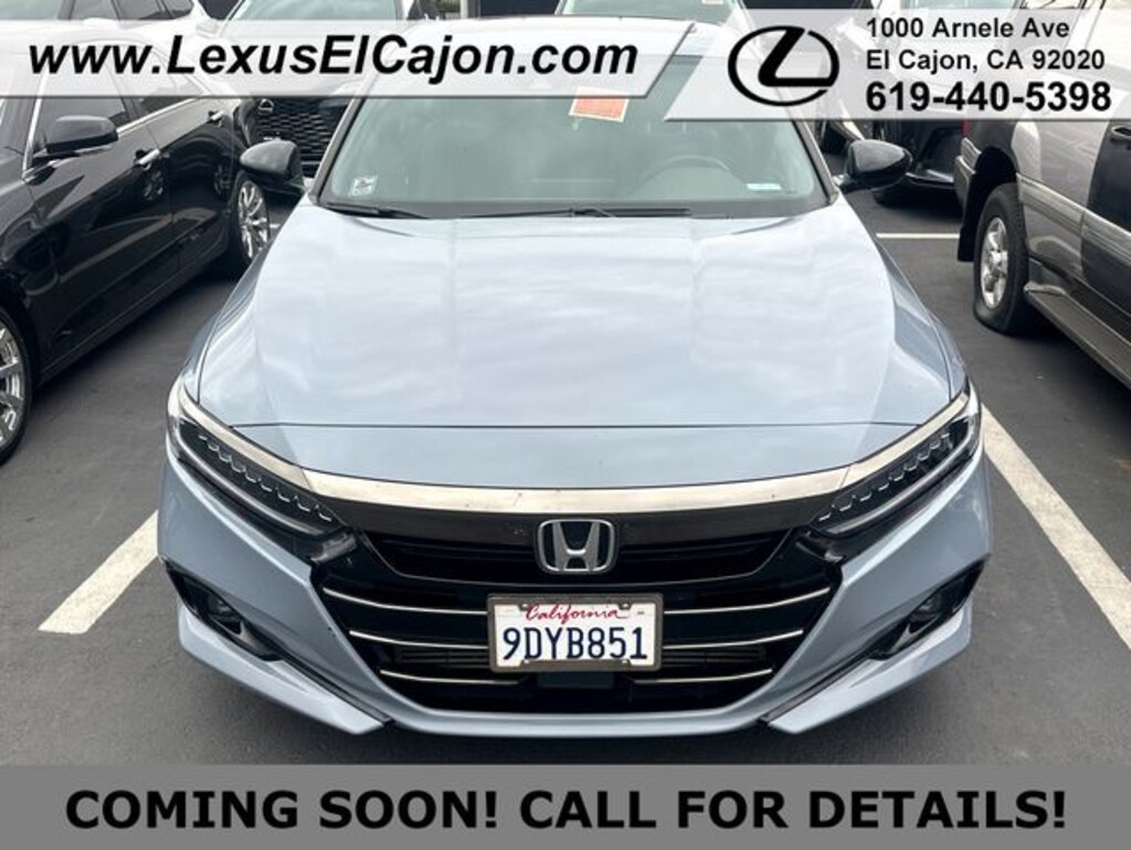Used 2022 Honda Accord Sport 2.0T Sedan