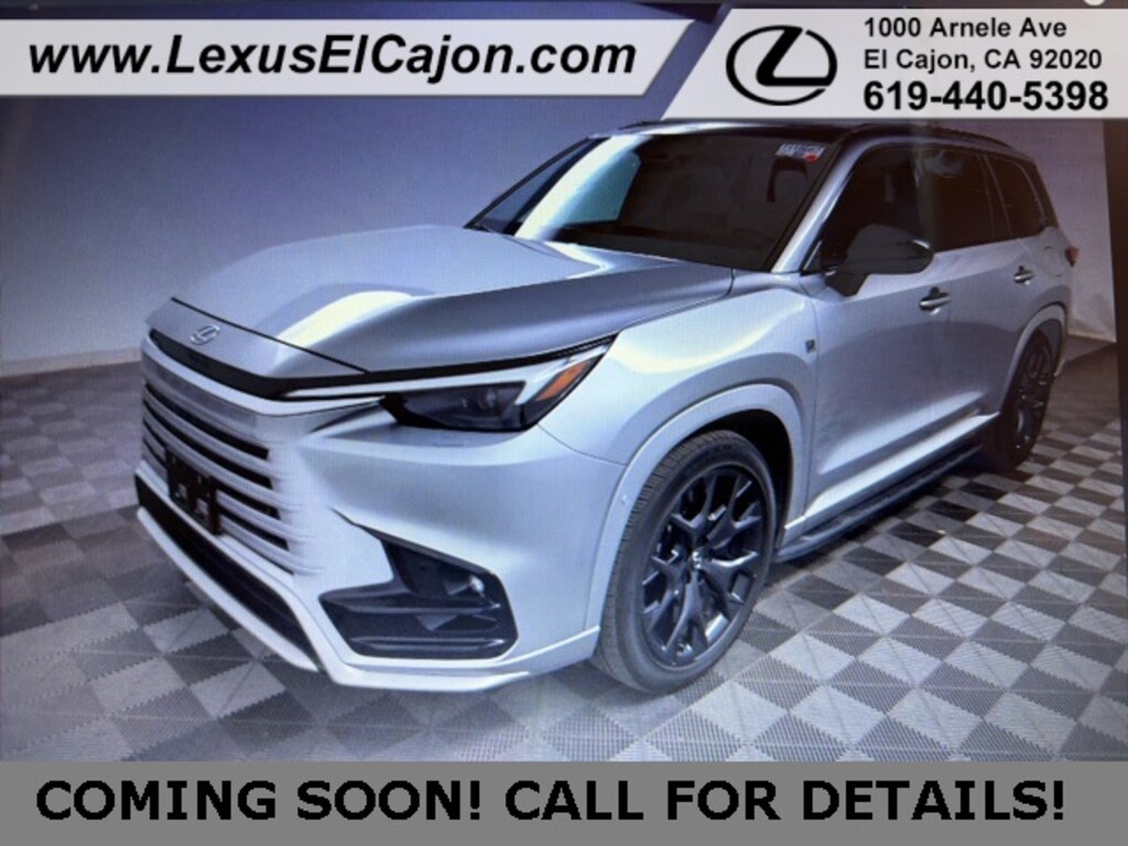 Used 2024 Lexus TX 500h F Sport Luxury SUV