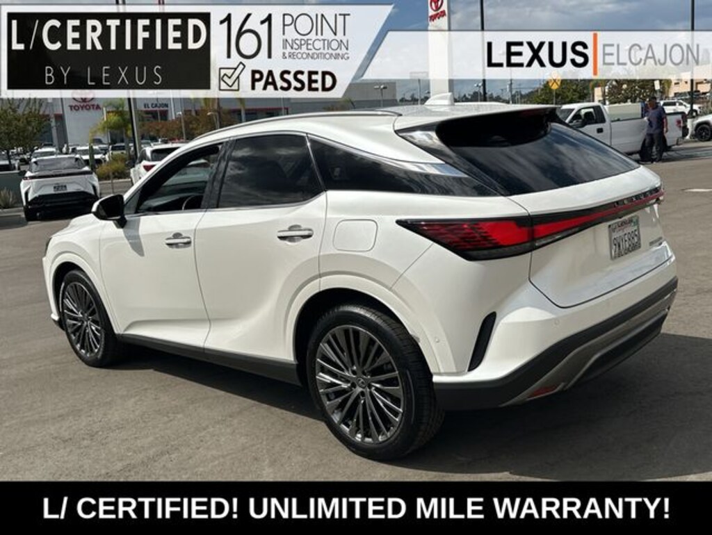 Certified 2026 Lexus RX 450h+ Luxury SUV