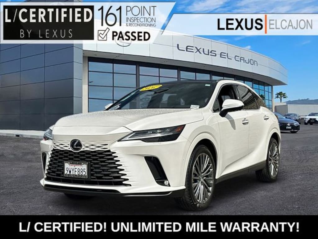 Certified 2026 Lexus RX 450h+ Luxury SUV