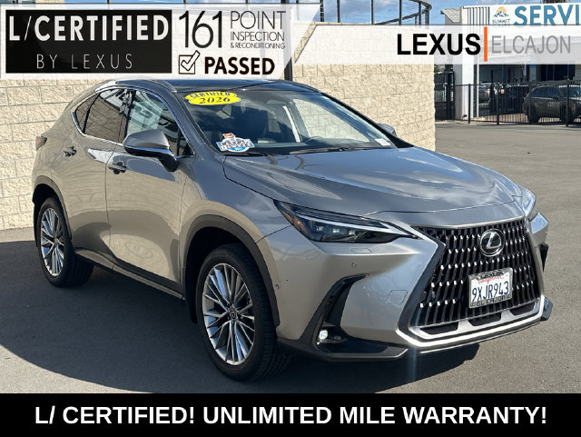 Certified 2026 Lexus NX 350h Luxury SUV