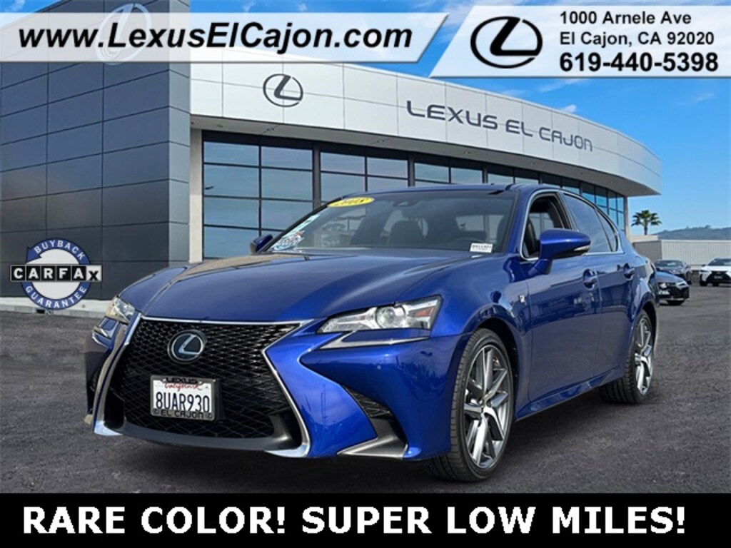 Used 2018 Lexus GS 350 F Sport Sedan