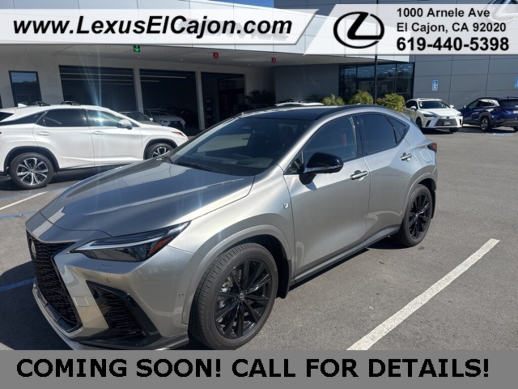 Certified 2025 Lexus NX 450h+ F Sport SUV