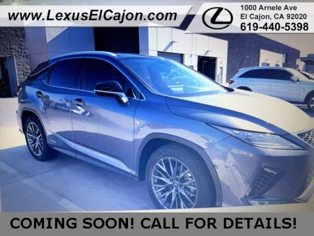 Used 2022 Lexus RX 450h F Sport SUV