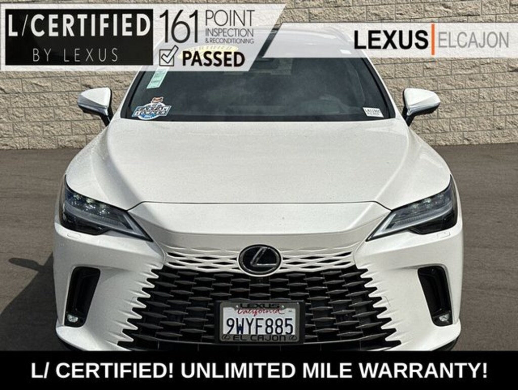 Certified 2026 Lexus RX 450h+ Luxury SUV