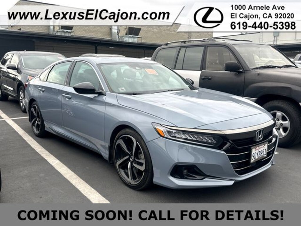 Used 2022 Honda Accord Sport 2.0T Sedan