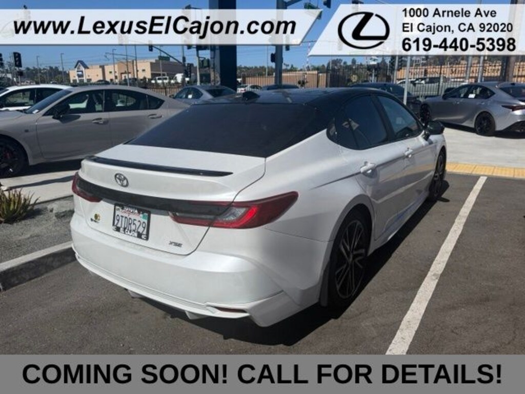 Used 2025 Toyota Camry XSE Sedan