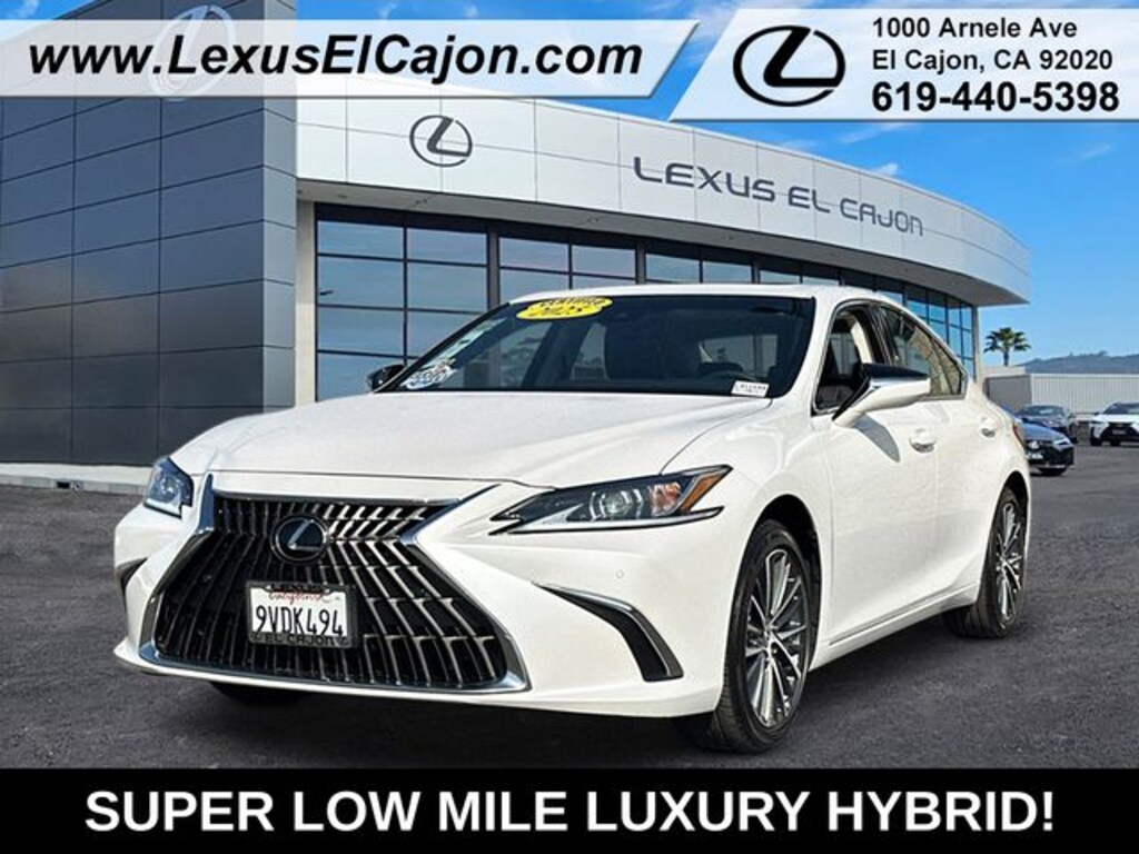 Certified 2025 Lexus ES 300h Sedan