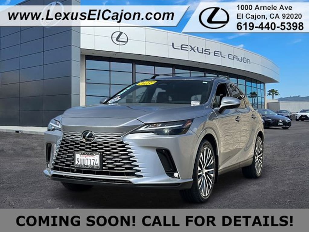 Certified 2025 Lexus RX 350h Premium Plus SUV