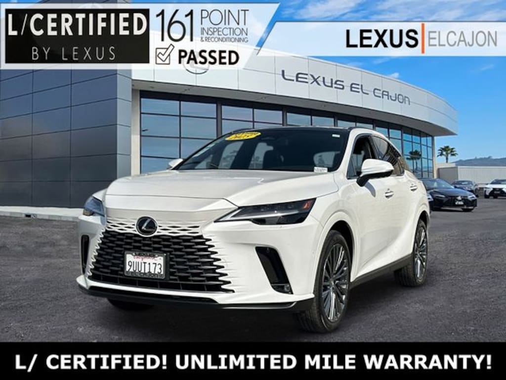 Certified 2025 Lexus RX 450h+ Luxury SUV