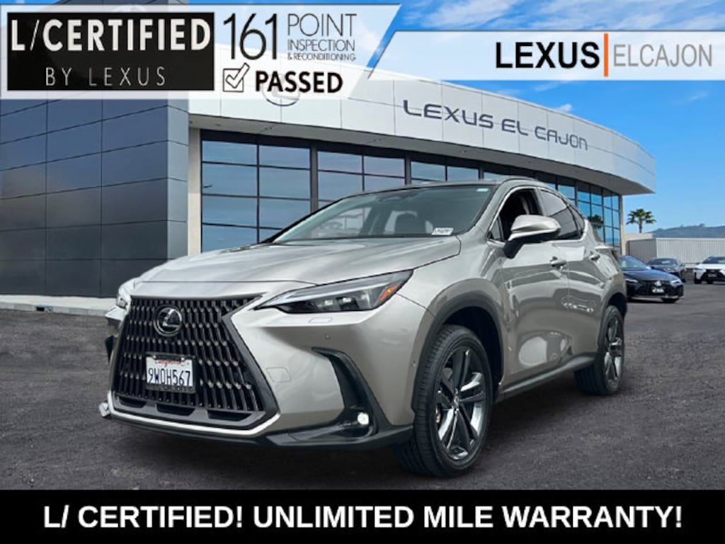 Certified 2026 Lexus NX 450h+ Luxury SUV