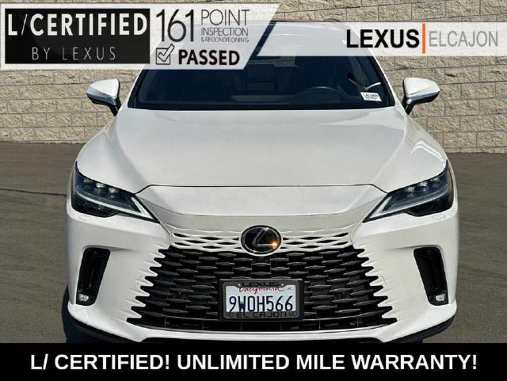 Certified 2026 Lexus RX 450h+ Luxury SUV