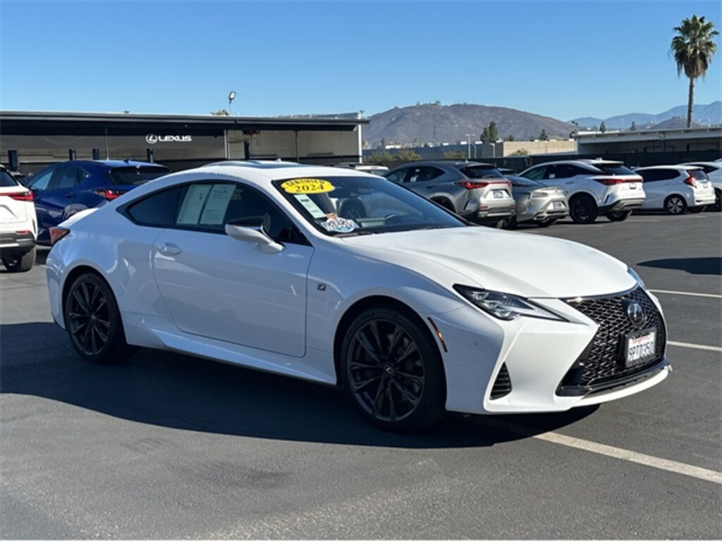 Certified 2024 Lexus RC 350 F Sport Coupe