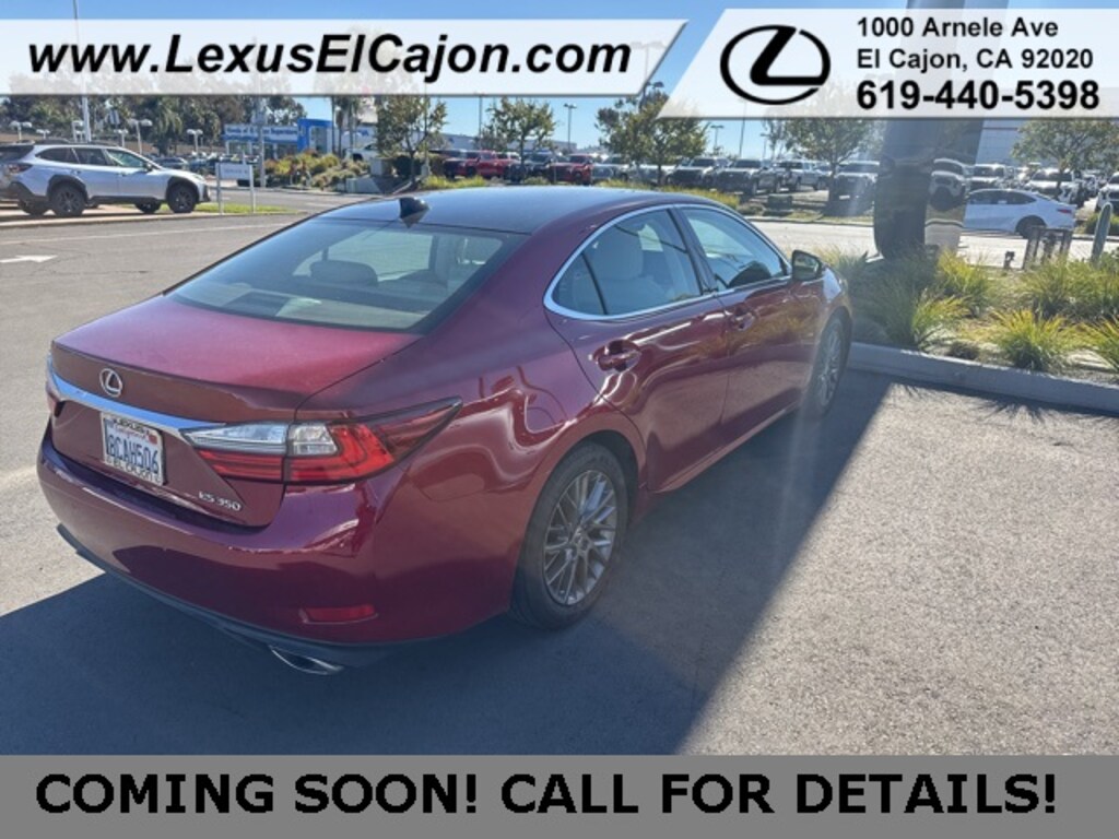 Used 2018 Lexus ES 350 Sedan