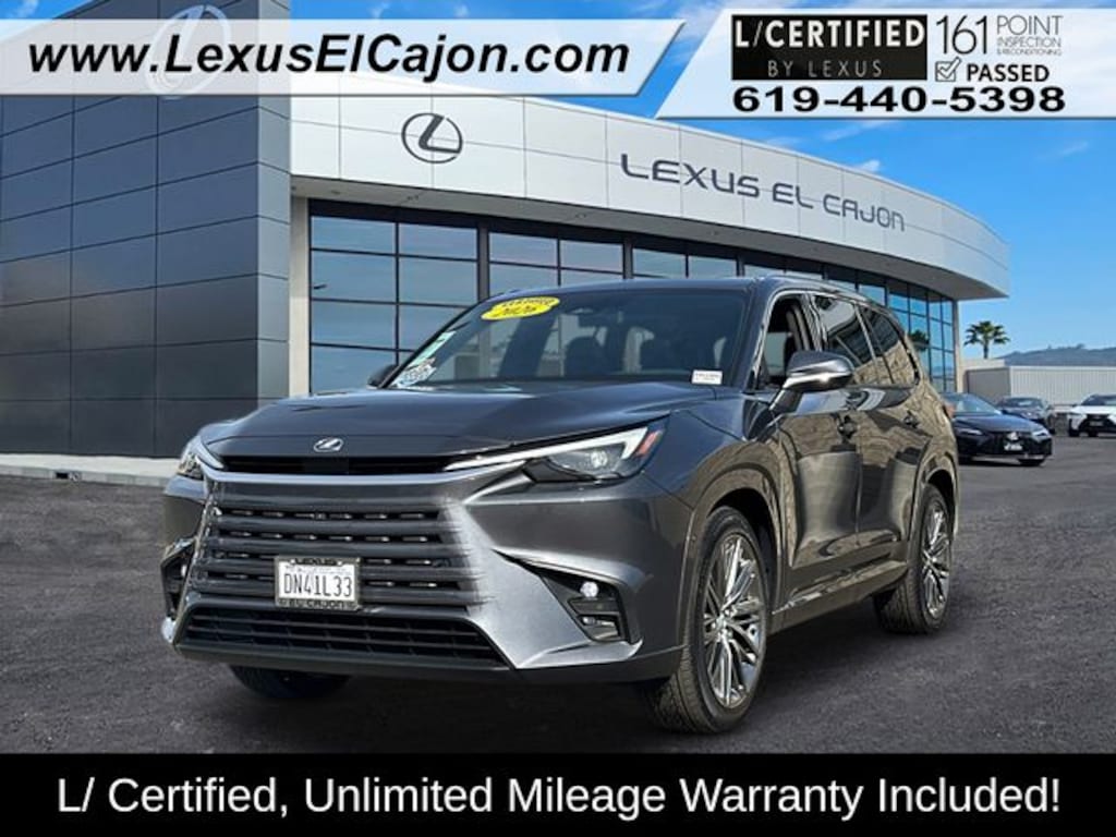 Certified 2026 Lexus TX 350 Luxury SUV