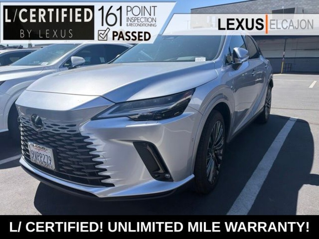 Certified 2026 Lexus RX 450h+ Luxury SUV