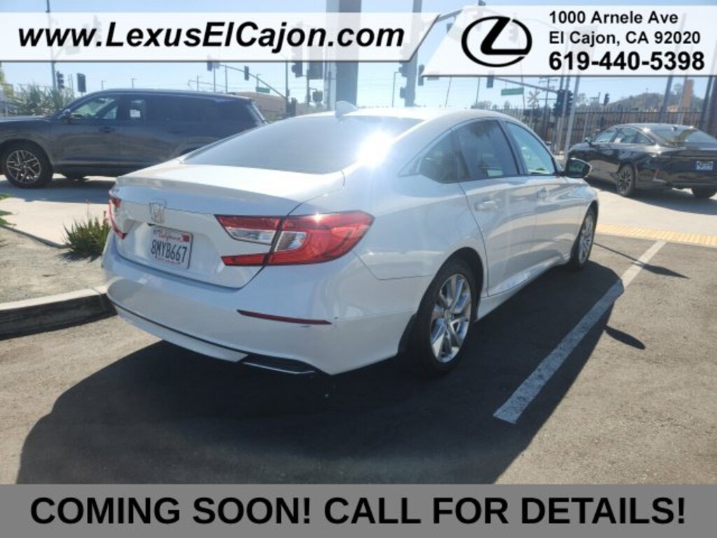 Used 2019 Honda Accord LX Sedan