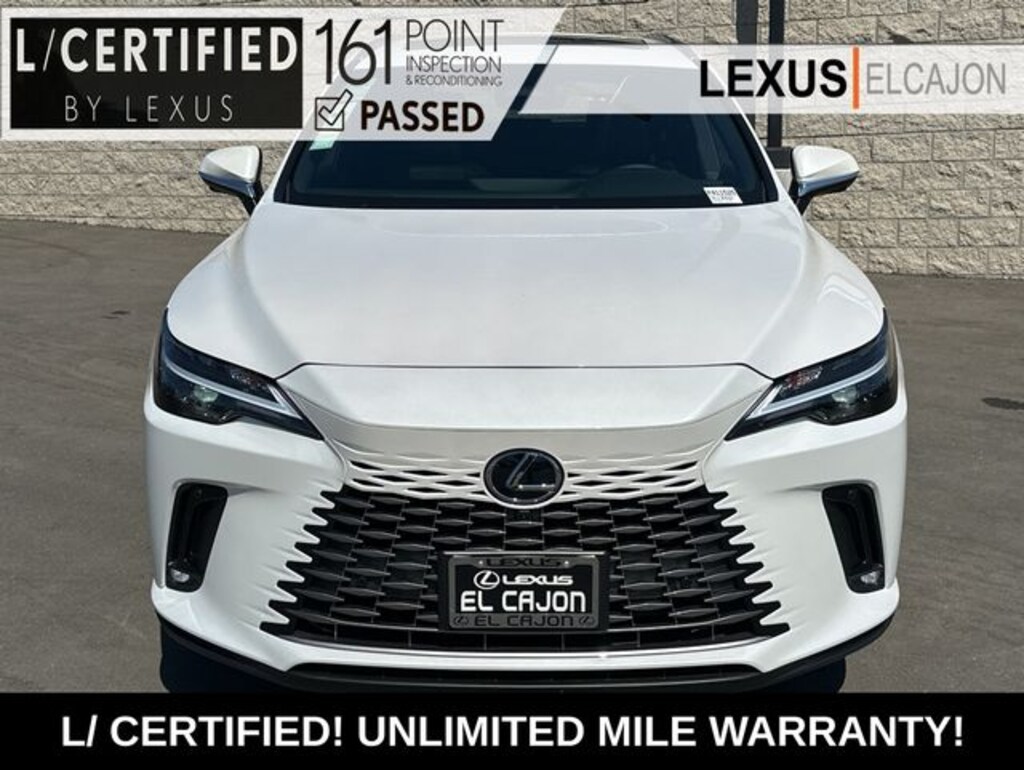 Certified 2026 Lexus RX 350 Premium SUV