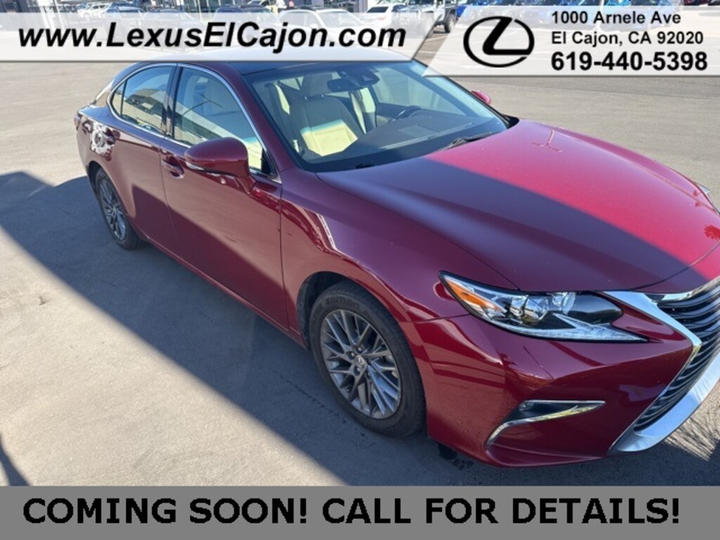 Used 2018 Lexus ES 350 Sedan
