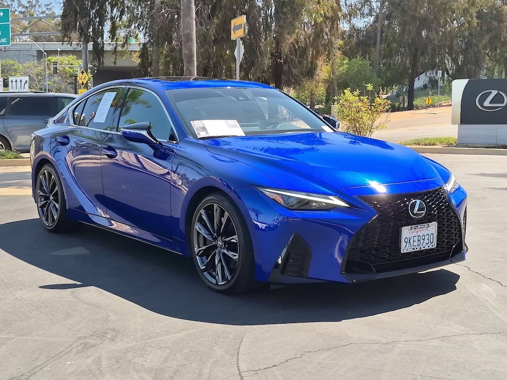 Certified 2024 Lexus IS IS 350 F SPORT Design SEDAN