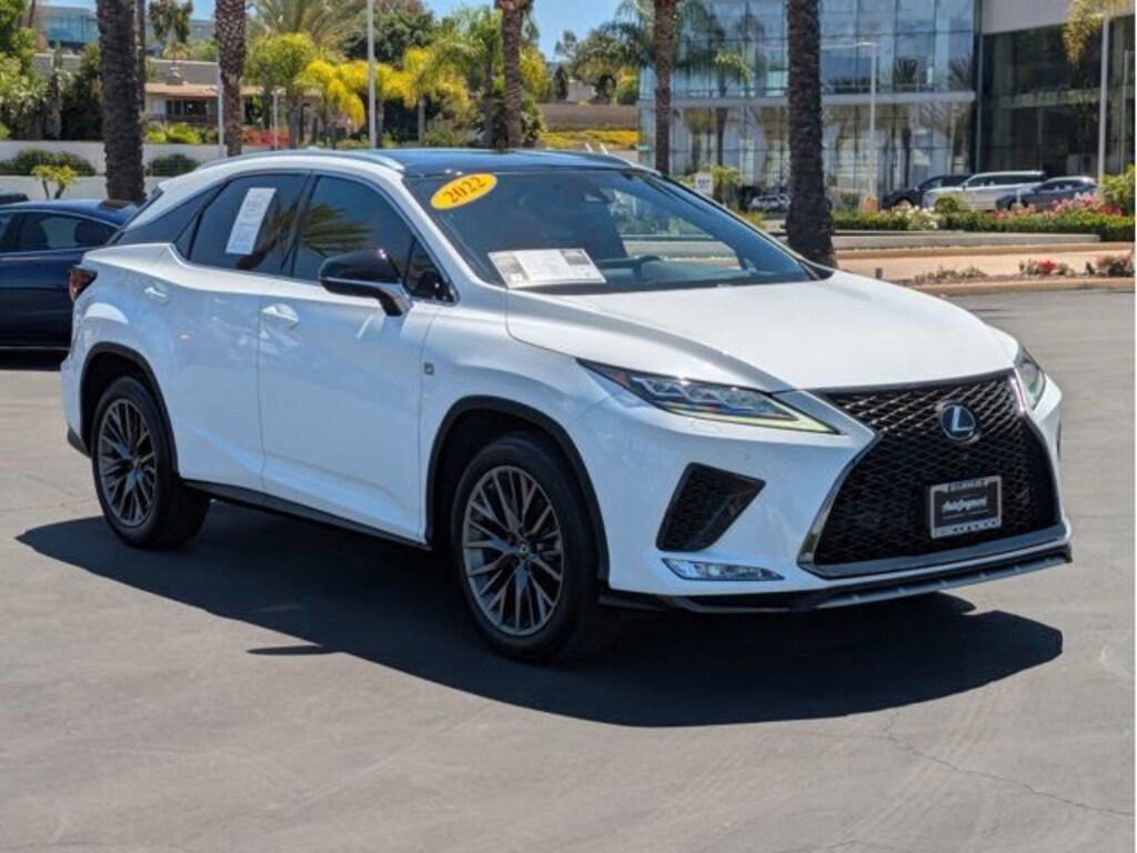 Used 2022 Lexus RX 350 F SPORT PERFORMANCE AWD Sport Utility