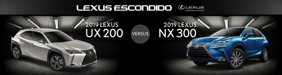 19 Lexus Ux 0 Vs Nx 300 Lexus Escondido