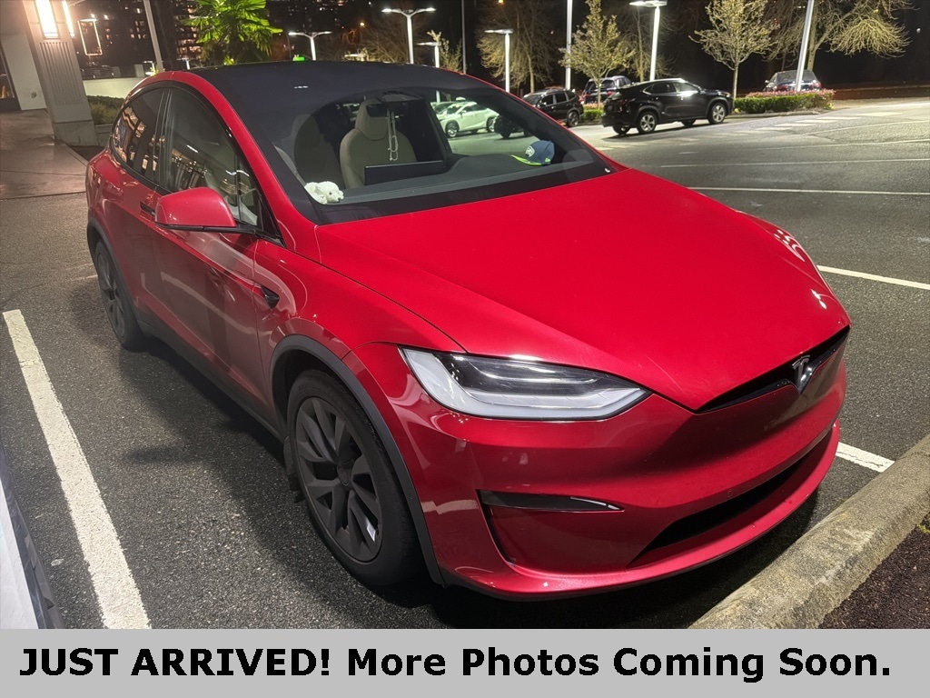 Used 2022 Tesla Model X Long Range with VIN 7SAXCAE58NF360158 for sale in Bellevue, WA
