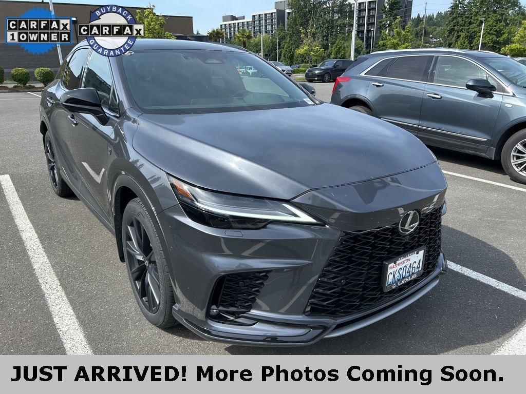 Used 2024 Lexus RX Hybrid 500h with VIN 2T2BCMEA6RC013651 for sale in Bellevue, WA