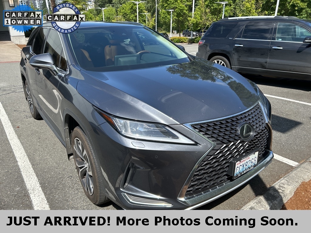 Certified 2022 Lexus RX 350 with VIN JTJHZKFAXN2040017 for sale in Bellevue, WA