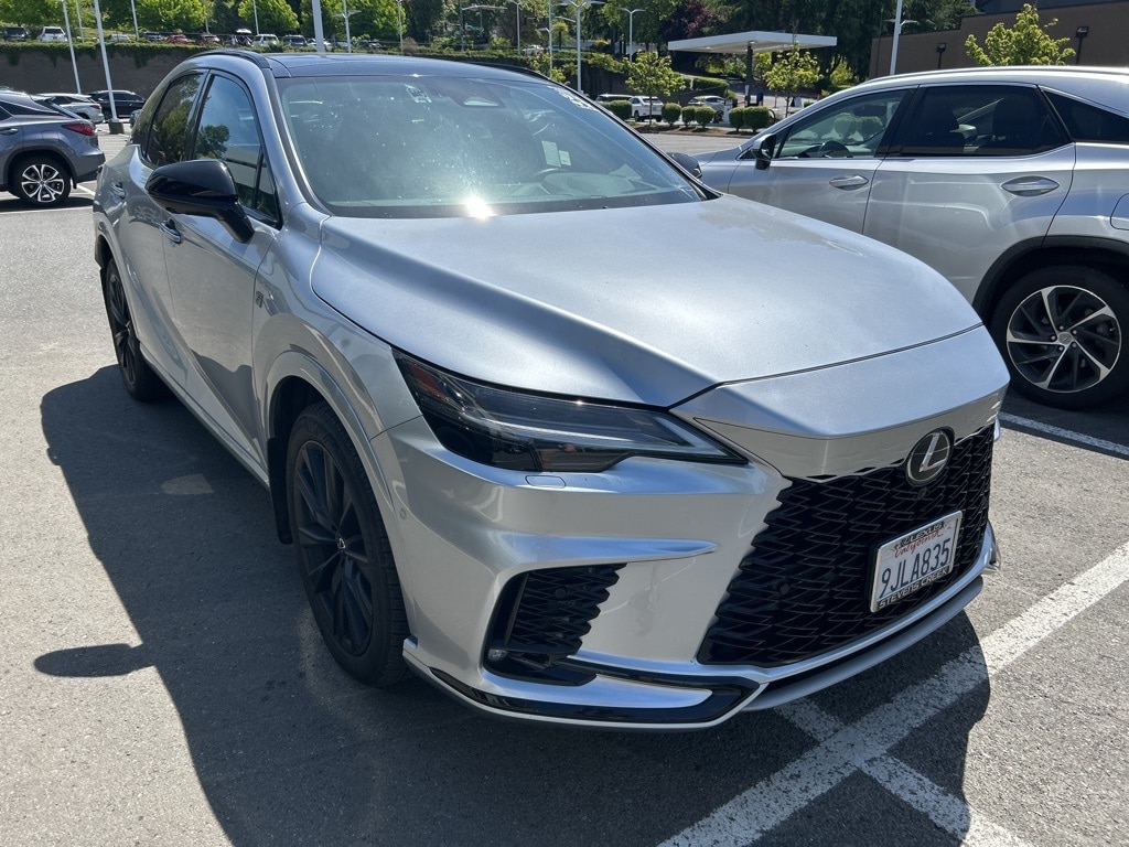 Used 2024 Lexus RX Hybrid 500h with VIN 2T2BCMEAXRC011482 for sale in Bellevue, WA