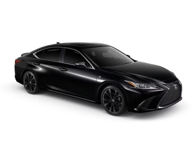 Lexus ES blacked out