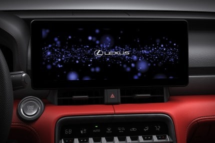 Lexus IS options for technology