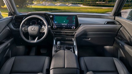 inside the lexus Tx
