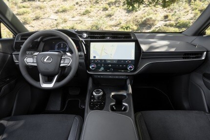 Lexus RZ inside view