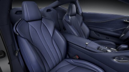 Lexus LC seating options
